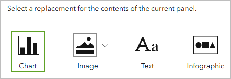 Chart option to replace existing chart