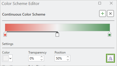 Reverse color scheme button