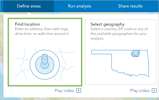 Find location tool