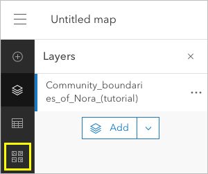 Basemap button