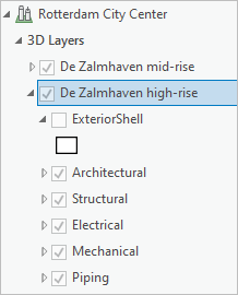 High-rise layer selected