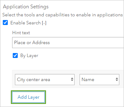 Add Layer button