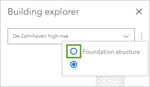 Foundation structure filter turned on.