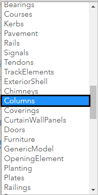 Correct Beams option for high-rise