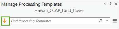 Import a processing template