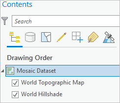 Rename map to Mosaic Dataset