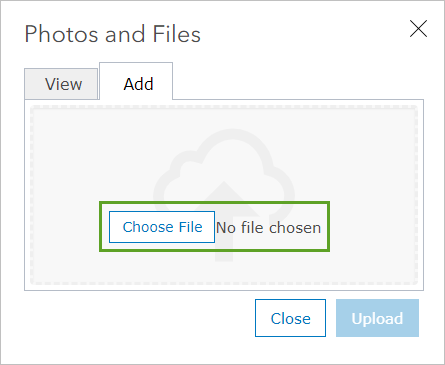 Choose File button