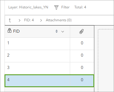 FID 4 selected