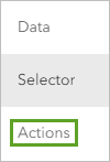 Actions tab