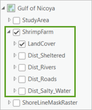 Suitability criteria listed in the Contents pane