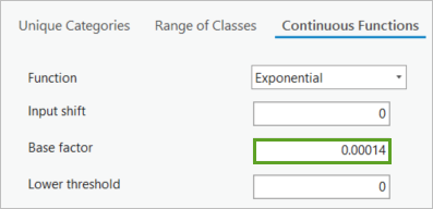 Base factor parameter