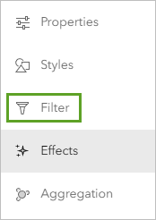 Filter button