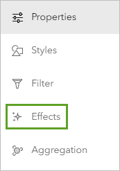 Effects button