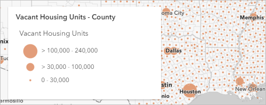 Symbolize by size | Learn ArcGIS