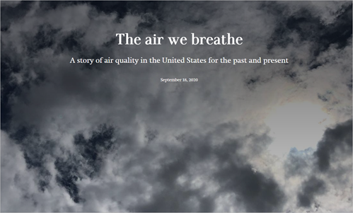 The air we breathe story