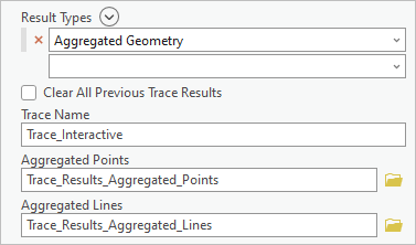 Advanced options for trace analysis