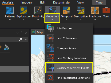 Classify Movements tool