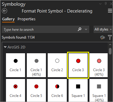 Circle 3 symbol