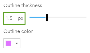 Node Outline thickness