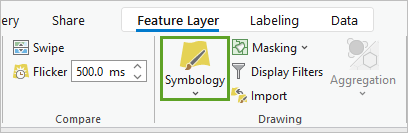 Symbology button