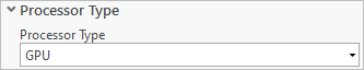 Processor Type parameter