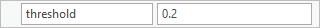 threshold parameter