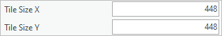 Tile Size parameters