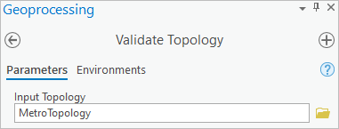 Input Topology parameter