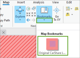 Original CarShare Location bookmark