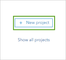 Create a project in