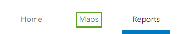 Maps tab