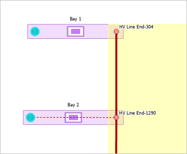 Zoomed in to selected circuit breakers