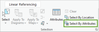 Select By Attributes button