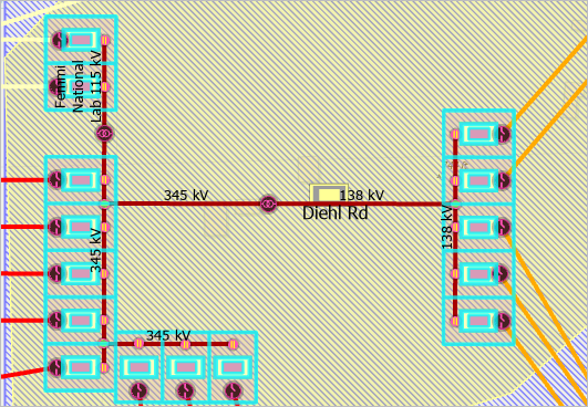 Dirty areas in map