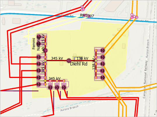 Diehl Rd substation