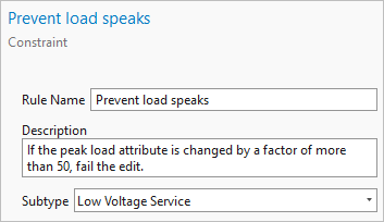 New Rule parameters