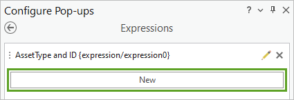 New expression button