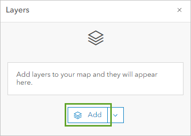 Add button in the Layers pane