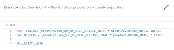 Title for expression updated to provide context for interpreting results.