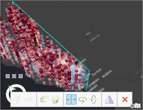 Make another slice with a north-south orientation.