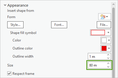 Update the outline of the symbol