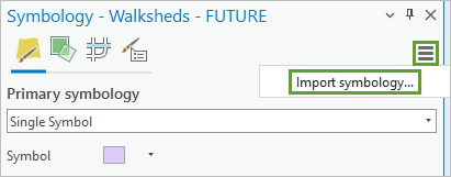 Import symbology