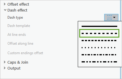 Dash option