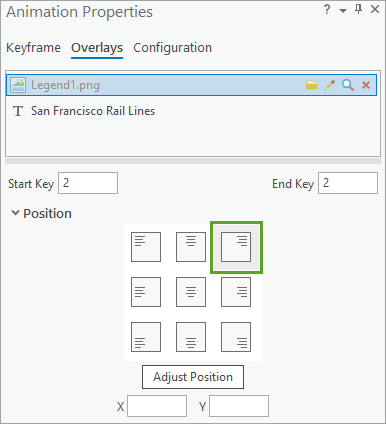 Choose element positioning