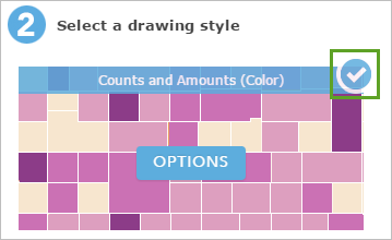Counts and Amounts (Color) drawing style