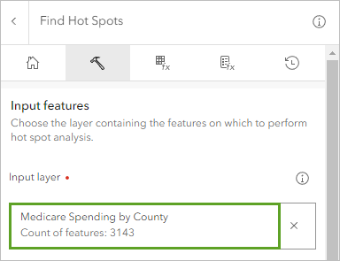 Find clusters of high and low setting