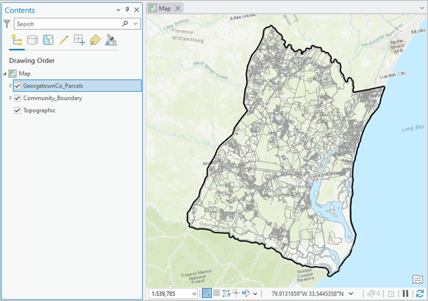 Abra el mapa CRS_Georgetown_Co.