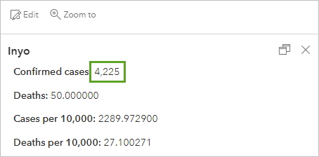 Ventana emergente con formato actualizado