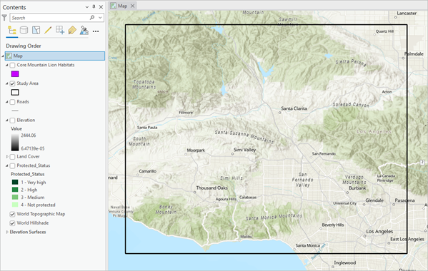 Vista inicial del proyecto