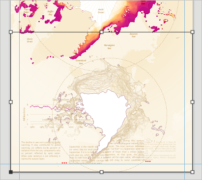 Mapa inserto agregado al diseño.